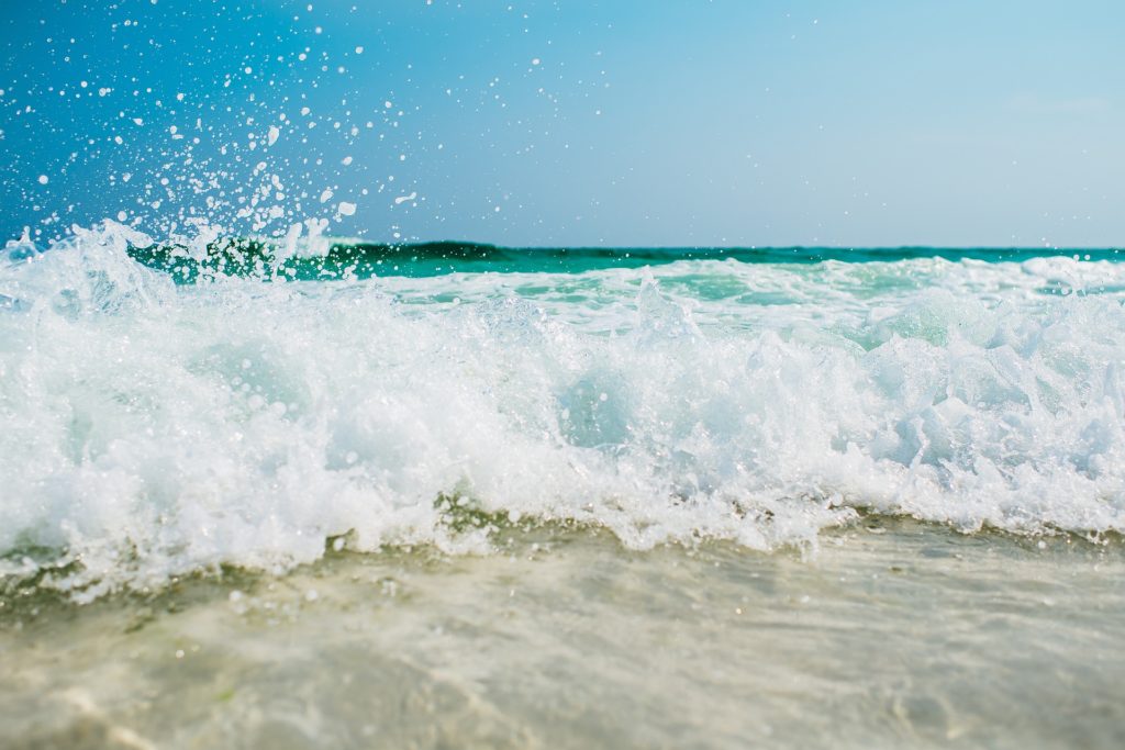 mare, spiaggia, onde, Viserbella di Rimini